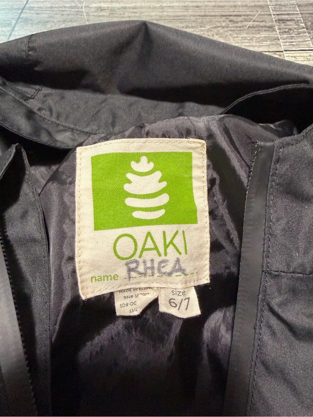 Oakiwear there name